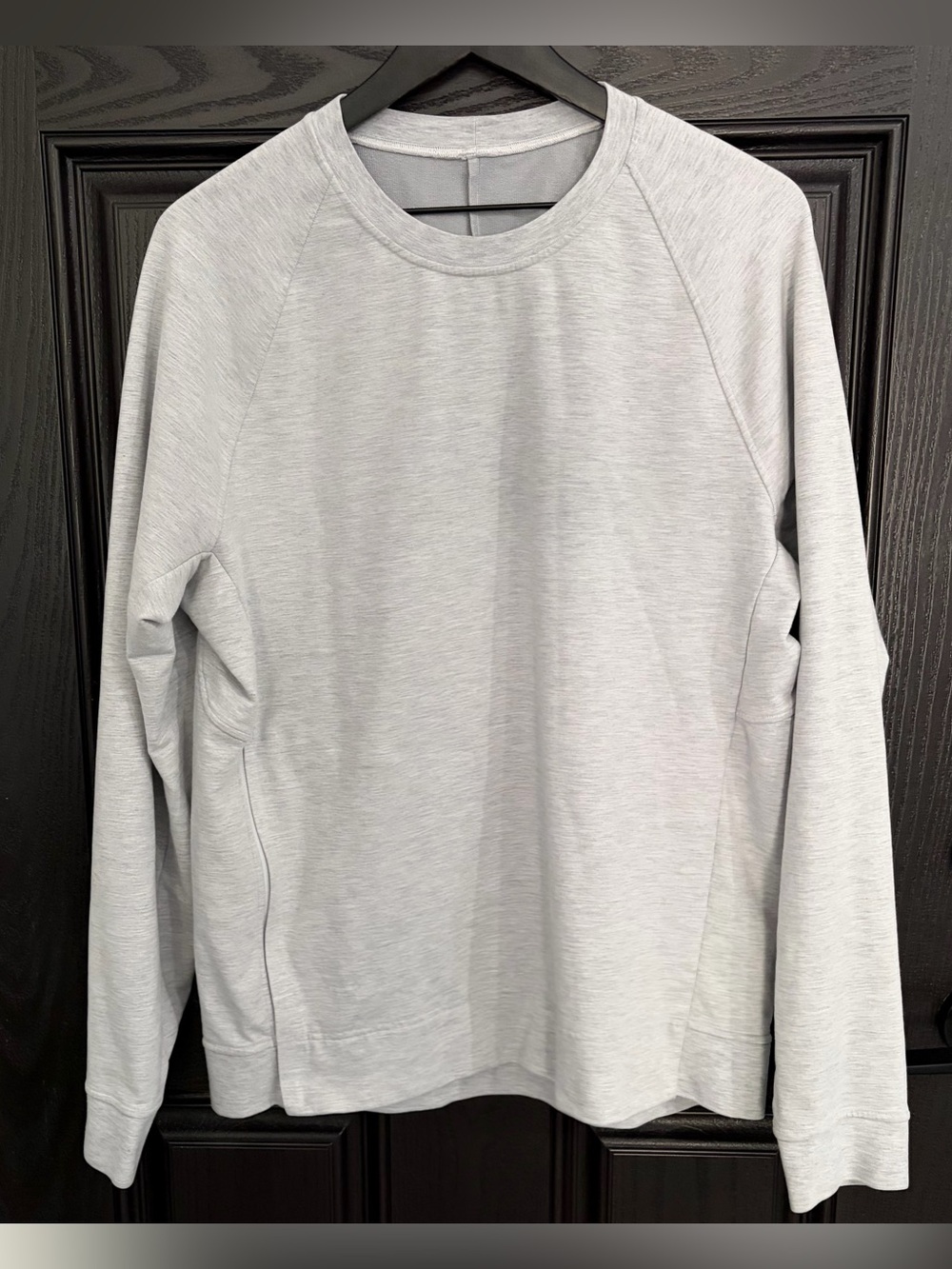 Lululemon City Sweat Crew Sweatshirt Size L Heathered Grey